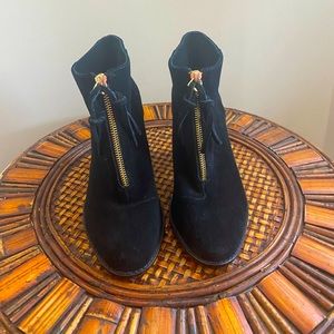 French Connection Black Ankle Boots